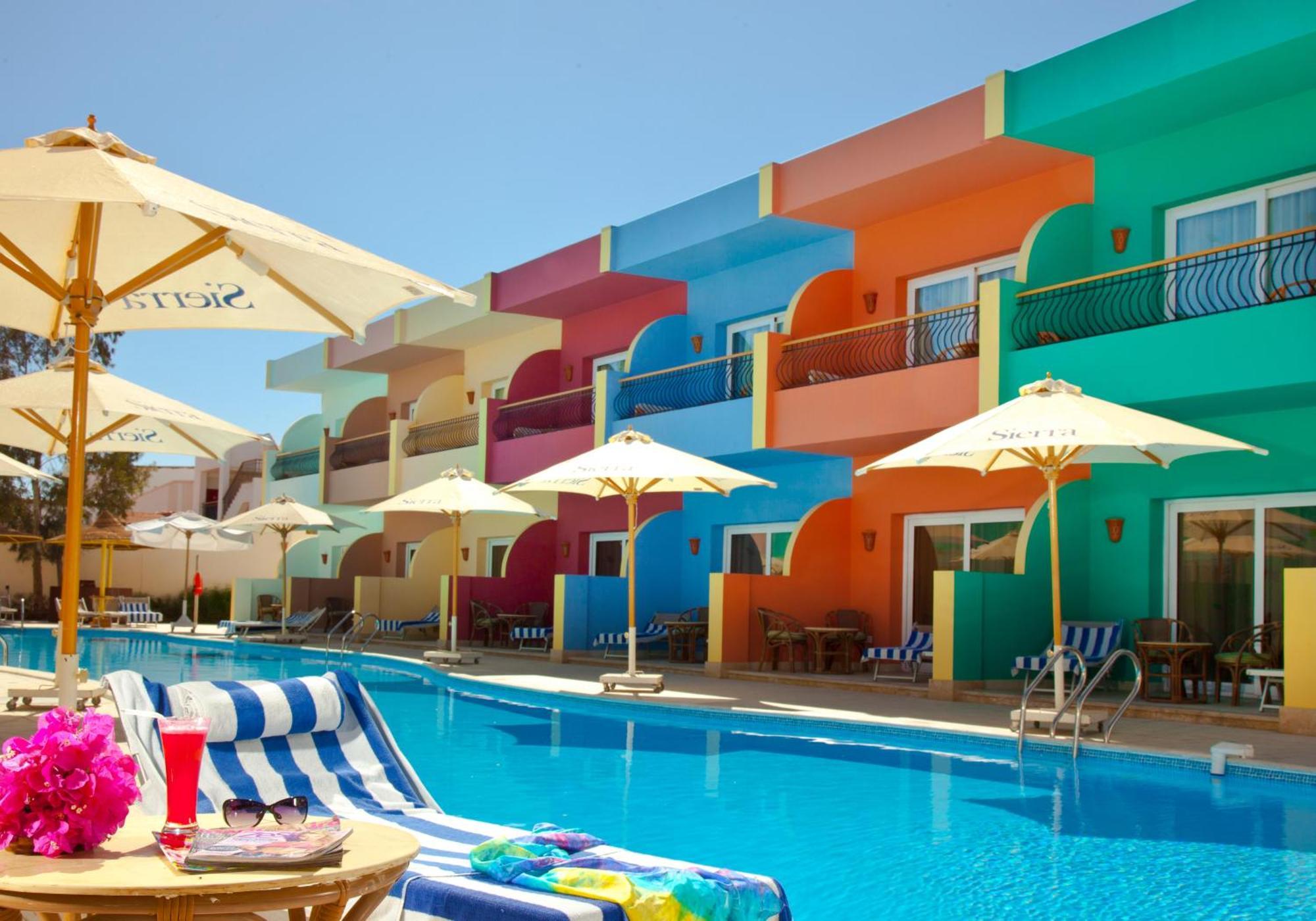 Sierra Sharm El Sheikh Hotel Luaran gambar A pool at a resort in Egypt